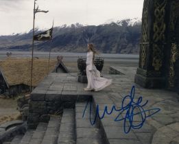 Lord of the Rings Return of the King 8x10 colour movie scene photo signed by actress Miranda Otto as