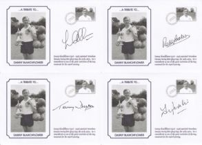 Autographed TOTTENHAM 1961 Commemorative Covers : Lot of superb modern covers commemorating