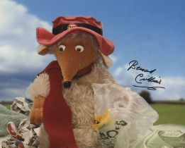 The Wombles TV series 8x10 colour photo signed by series narrator Bernard Cribbins. Good