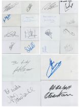 FOOTBALLER Collection of 20 x Football Player signed Autograph signatures include Ian Marshall,