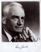 Barry Goldwater signed 10x8 inch black and white photo. Good Condition. All autographs come with a