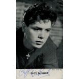 Cliff Richard, OBE vintage Promo Black and White Photo 6x3.5 Inch. Is a British singer and actor.