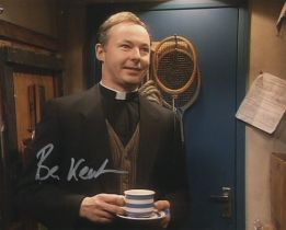 Father Ted, cult TV comedy series 8x10 colour scene photo signed by actor Ben Keaton (Father