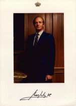 Juan Carlos, I signed card with mounted colour photo 11x8 inch approx overall. Good Condition. All