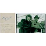 Sue Carol Ladd signed Album page 5x3.5 Inch plus Vintage Black and White Photo 6x4 Inch Billy De