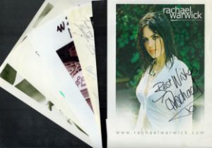 Music Singers. 6 x Collection Signed Posters Approx. 12x8 Inch/10x8 Inch. Signatures such as