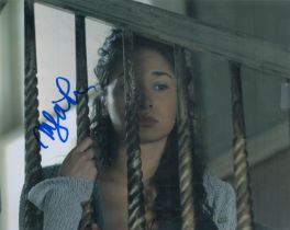 Meaghan Rath signed 10x8 inch colour photo. Good Condition. All autographs come with a Certificate