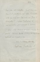 Saint-Rene Taillander - French writer 1863. ALS. Good Condition. All autographs come with a