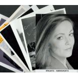 Entertainment. 6 x Collection Signed 10x8 Inch Promo. 5 Black and White plus 1 Colour Photos.