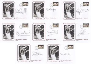 Autographed WEST HAM UNITED 1980 Commemorative Covers : Lot of superb modern covers commemorating