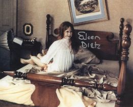 The Exorcist horror movie 8x10 colour scene photo signed by actress Eileen Dietz. Good Condition.