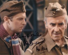 Dad's Army 1970's comedy series 8x10 colour photo signed by Private Pike actor, the late Ian