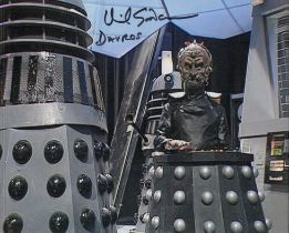 Doctor Who 8x10 inch colour photo signed by David Gooderson as the Dalek overlord 'Davros'. Good