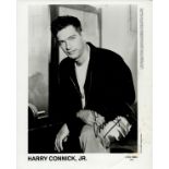 Harry Connick Jnr signed 10x8inch black and white photo. Dedicated. Good Condition. All autographs