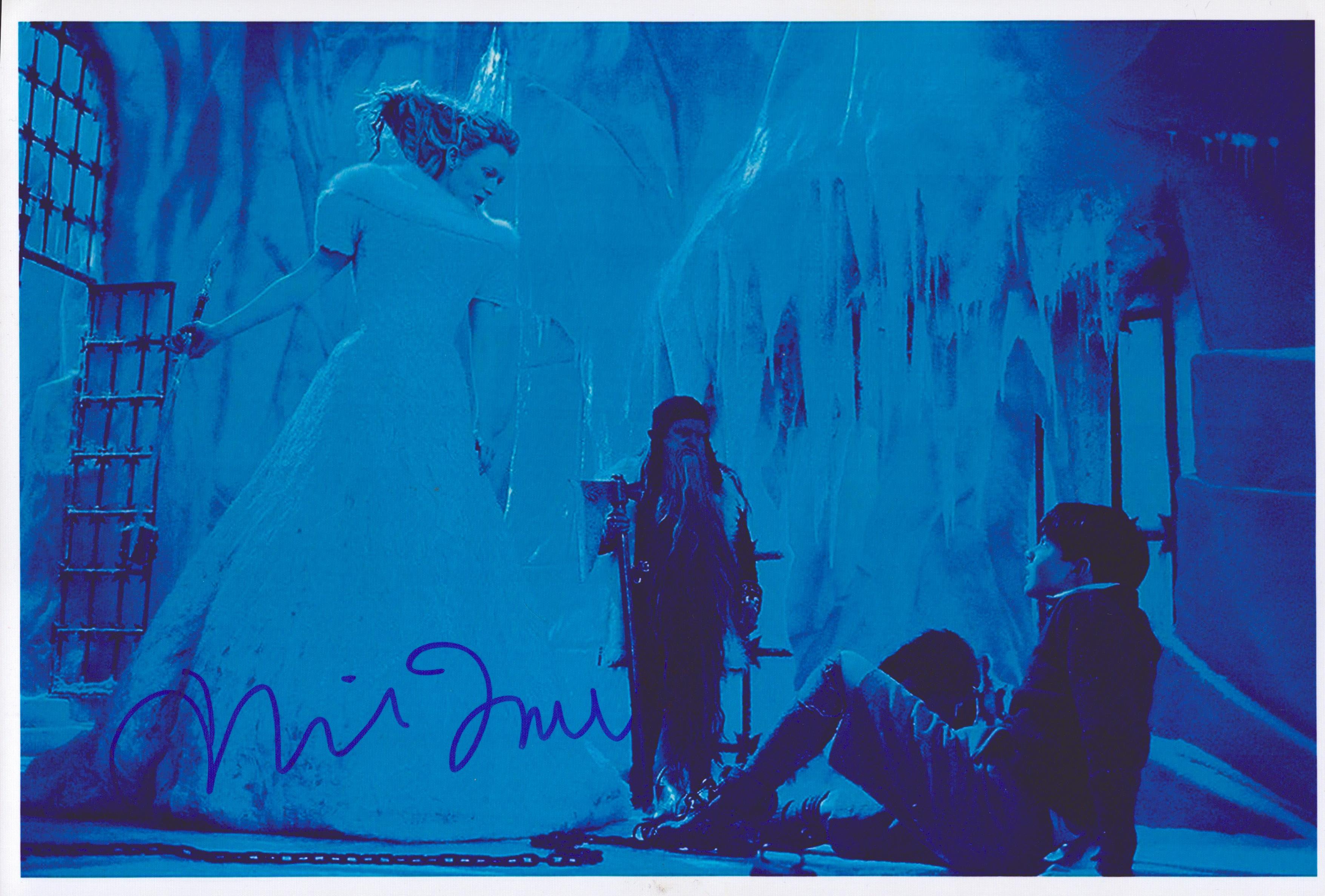 Tilda Swinton signed 12x8inch The Chronicles of Narnia: The Lion, the Witch and the Wardrobe