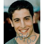 Jason Biggs signed 10x8 inch colour photo. Good Condition. All autographs come with a Certificate of