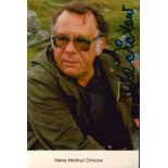 Hans-Helmut Dickow signed 6x4inch colour photo. Good Condition. All autographs come with a