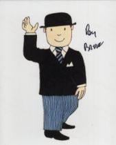 Mr Benn 8x10 colour photo from the children's TV series 'Mr Benn' signed by series narrator Ray