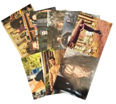 Twilight Collection of 10 signed photos with signatures from Taylor Launter, Robert Pattinson, Peter