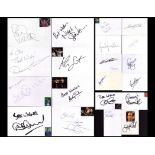FOOTBALLER Collection of 20 x Football Player signed Autograph signatures include Paul Merson,