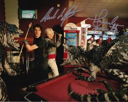 SALE! Primeval Hannah Spearritt and Andrew Lee Potts hand signed 10x8 photo. This beautiful 10x8