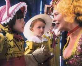 Nanny McPhee movie scene 8x10 colour photo signed by actress Holly Gibbs who played Christiana. Good