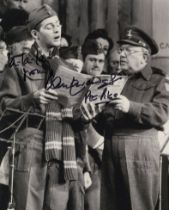 Dad's Army 1970's comedy series 8x10 B/W photo signed by Private Pike actor, the late Ian
