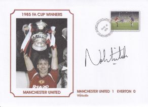 Autographed NORMAN WHITESIDE 1985 Commemorative Cover : A superb modern cover commemorating the 1985