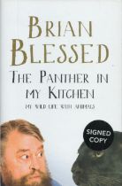 Brian Blessed signed Brian Blessed The Panther In My Kitchen My Wildlife With Animals first