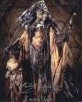 The Dark Crystal fantasy sci-fi movie colour 8x10 photo signed by actor Michael Kilgarriff as