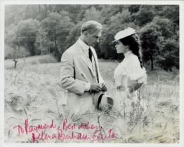 Helena Bonham Carter signed 10x8 black and white photo. Pictured in her role as 'Lucy Honeychurch in