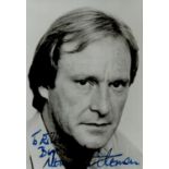 Denis Waterman signed Black and White Photo 5x3.5 Inch. Was an English actor and singer. Good