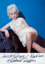 Barbara Windsor signed 12x8 inch colour photo. Dedicated. Good Condition. All autographs come with a