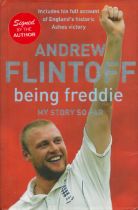 Andrew Flintoff signed Being Freddie My Story so Far first edition hardback book. Good Condition.