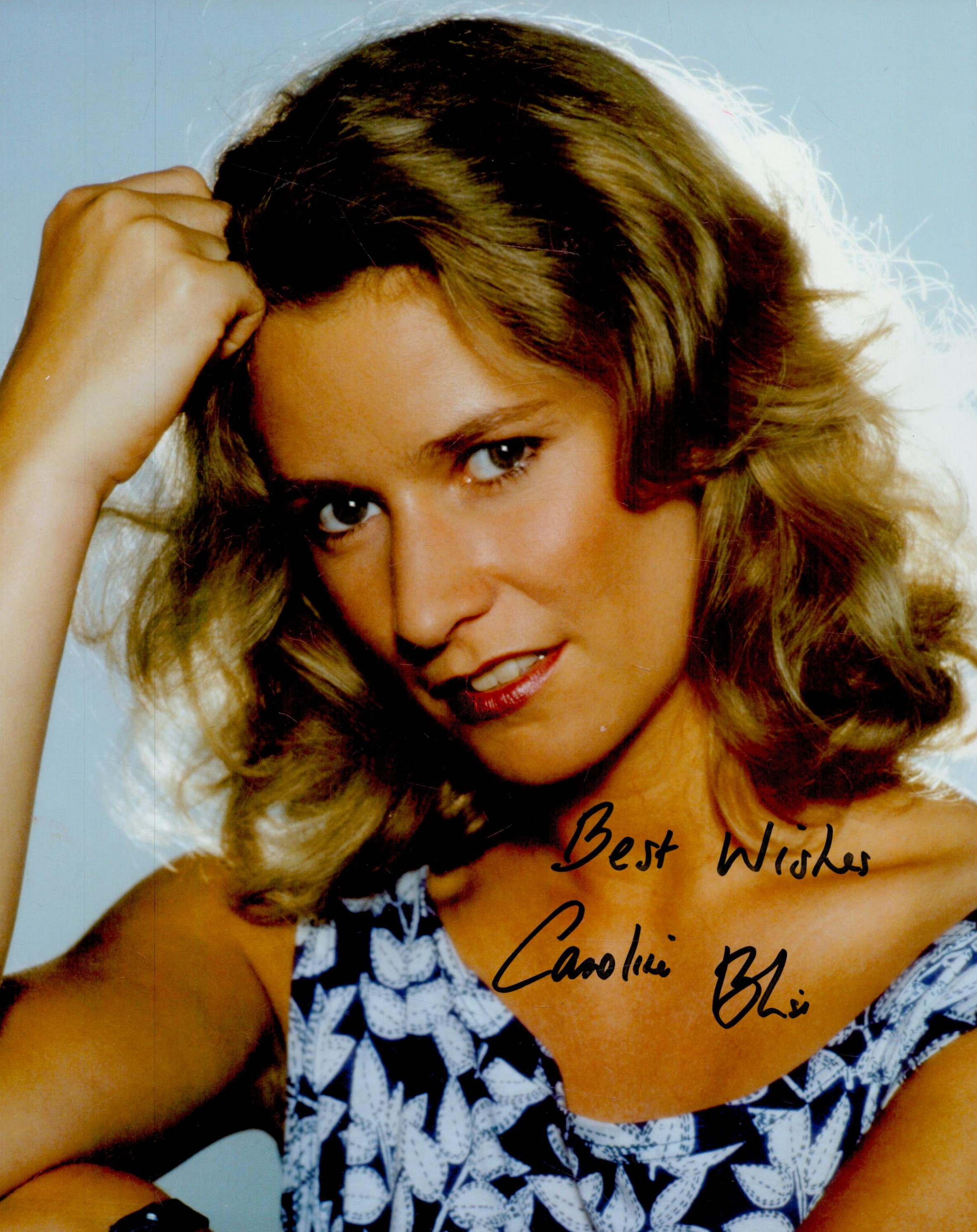 Caroline Bliss signed 10x8 inch colour photo. Good Condition. All autographs come with a Certificate