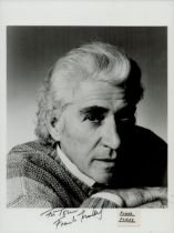 Frank Finlay, CBE signed Black and White Photo 6x8 Inch. Was an English actor. Dedicated. Good