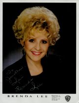 Brenda Lee signed Promo. Colour Photo 11x8.5 Inch. Is an American singer. Primarily performing