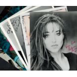 Entertainment. 6 x Collection Signed 10x8 Inch Promo.3 Black and White plus 1 Promo Black and