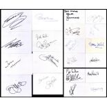 FOOTBALLER Collection of 20 x Football Player signed Autograph signatures include Mark Summerbell,