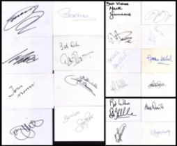 FOOTBALLER Collection of 20 x Football Player signed Autograph signatures include Mark Summerbell,