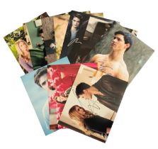 Twilight Collection of 10 signed photos with signatures from Krtisten Stewart, Robert Pattinson, Boo