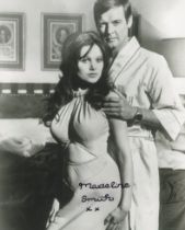 007 James Bond movie Live and Let Die 8x10 B/W photo signed by Bond girl Madeline Smith (Miss