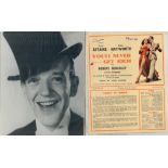 Fred Astaire, Ann Miller and Ginger Rogers photo and brochure collection. Good Condition. All