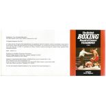 Barry J Hugman Paperback Book Titled 'The British Boxing Board of Control Yearbook 1994. Published