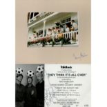 Collection sports signatures, Cricket Tony Blain 10x8 inch mounted colour photo signature on