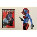 Brian K Vaughan, Stan Lee and Cover Artist Mike Mayhew Signed Mystique Marvel Direct Edition