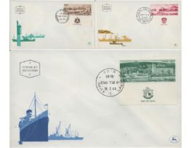 FDC collection, Port of Eilat FDC, Port of Ashdod FDC, Port of Haifa FDC. Good Condition. All