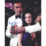 Lana Wood signed 10x8 inch James Bond Diamonds are Forever colour photo. Good Condition. All