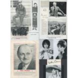 Collection signatures, Peter Allen, George Lascelles, Leslie Caron, Peter Webster. Good Condition.