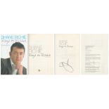Shane Richie Hand signed Book Titled 'Rags to Richie-The Story So Far'. Signed on title page in